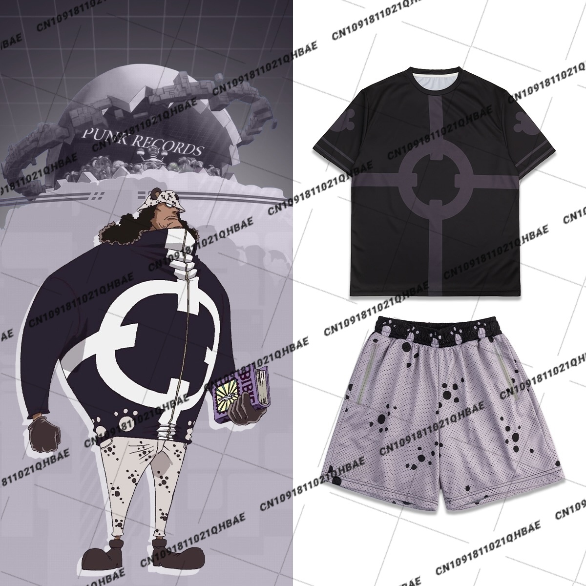 Anime Cosplay Anime - New Egghead Island Bartholemew Kuma Anime