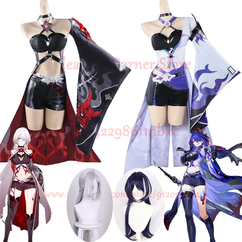 Anime Cosplay Waifu - In Stock Acheron Cosplay Costume Honkai