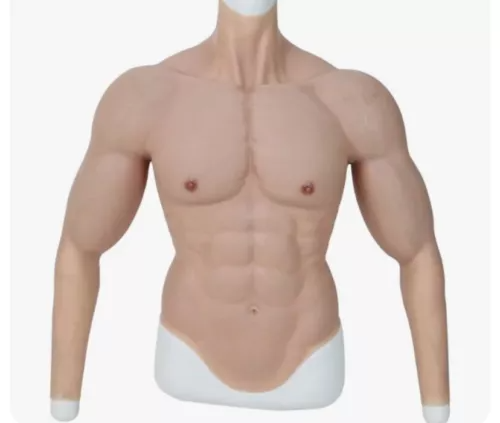 Macho Silicone Muscle Suit Wit - Anime Cosplay Realistic review and price