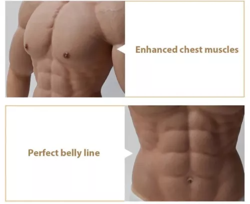 Macho Silicone Muscle Suit Wit - Anime Cosplay Realistic review and price