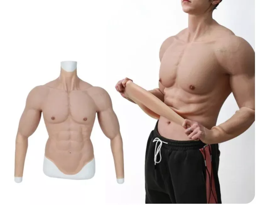 Macho Silicone Muscle Suit Wit - Anime Cosplay Realistic review and price