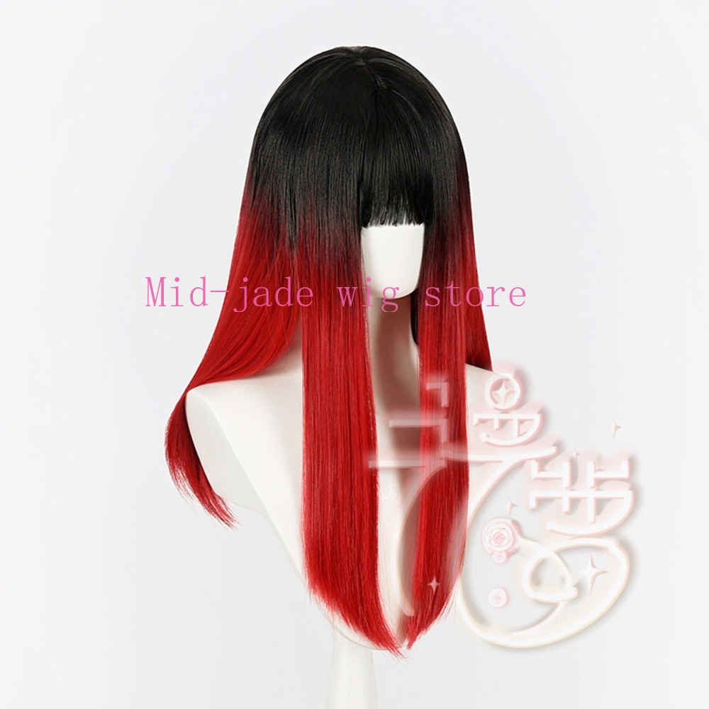 Tsubakino Yu Cosplay Wig Black - Anime Cosplay Realistic review and price
