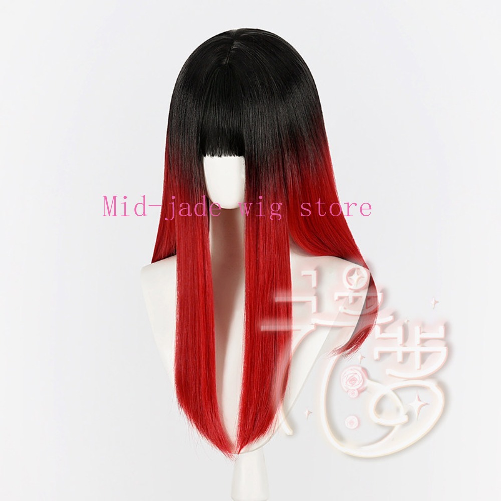 Tsubakino Yu Cosplay Wig Black - Anime Cosplay Realistic review and price