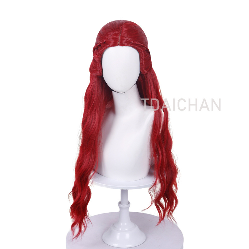 Curly Cosplay Wig Red princess - Anime Cosplay With Red Hair review and price