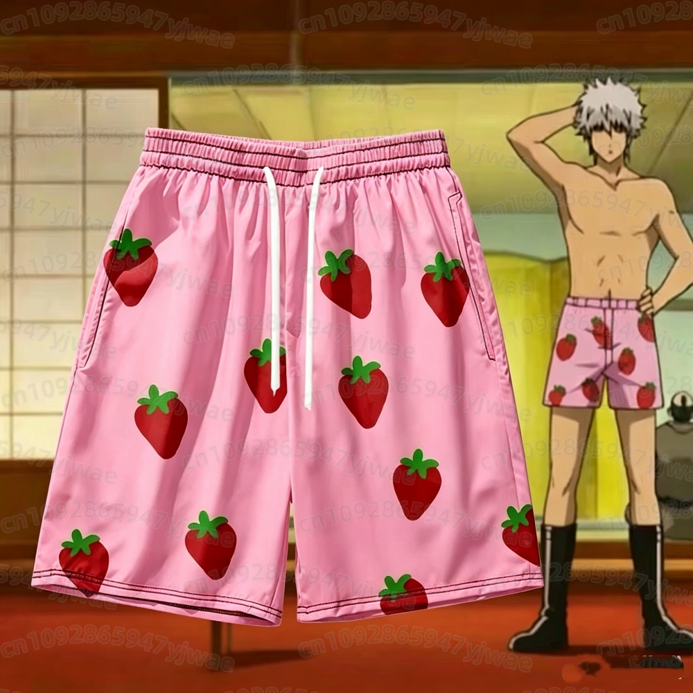 2026 Men's Pink Strawberry Sho - Anime Cosplay Anime review and price