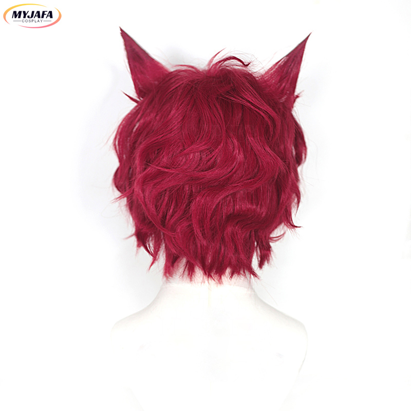 Sett Cosplay Wig Game LOL Hear - Anime Cosplay With Red Hair review and price