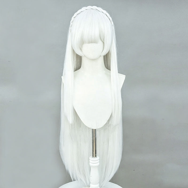 Anime Re:Zero Emilia Cosplay W - Re Zero Rem Wig review and price