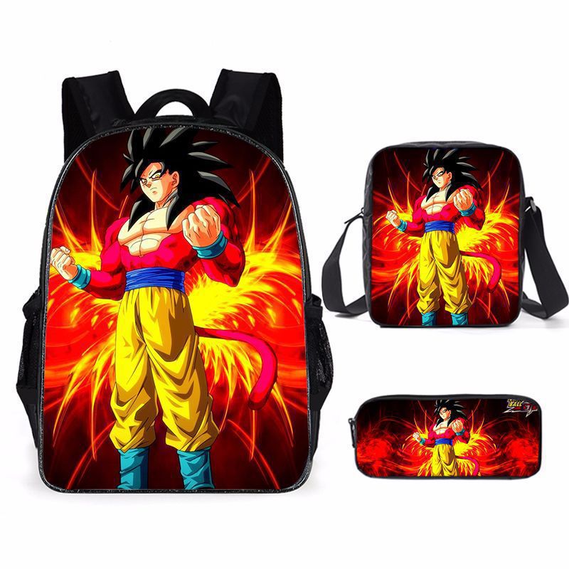 Kawaii Cartoon Saiyan Print Ba - Anime Cosplay Ai review and price