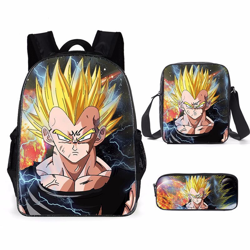 Kawaii Cartoon Saiyan Print Ba - Anime Cosplay Ai review and price