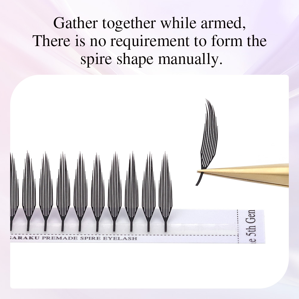 NAGARAKU Premade Spire Eyelash - Anime Cosplay Lashes review and price
