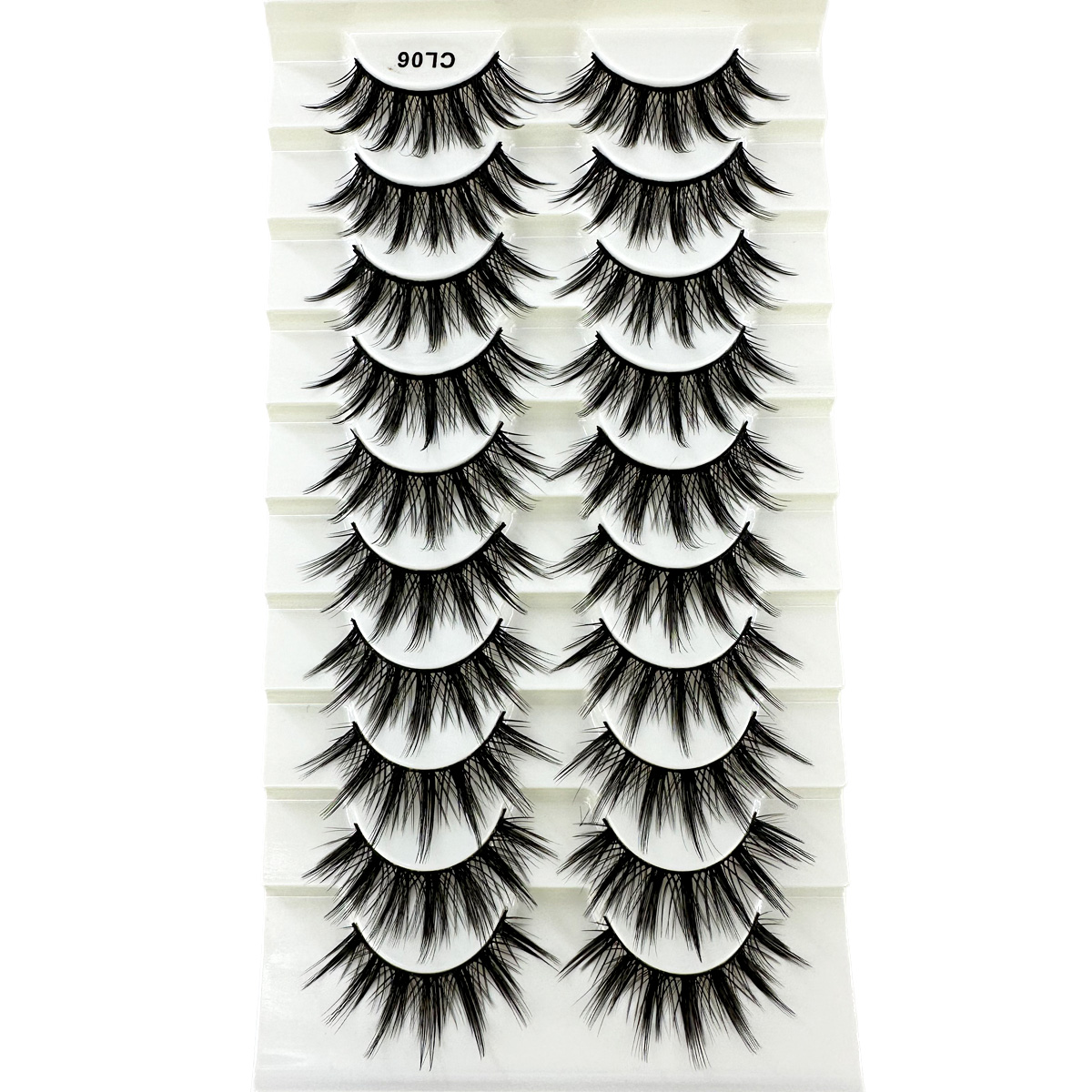 New 10pairs Eyelashes Manga La - Anime Cosplay Lashes review and price