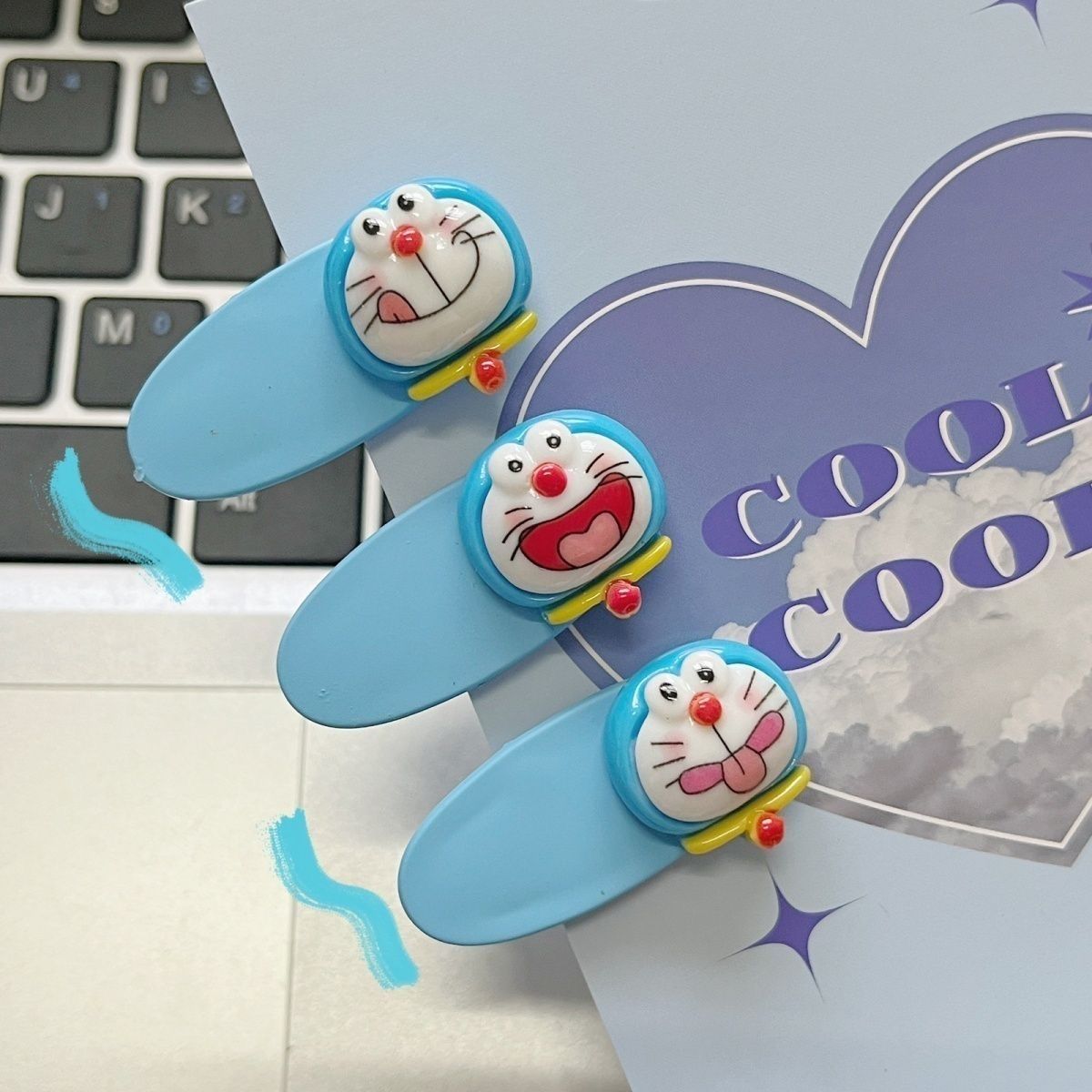 Cute Doraemon Expression Duckb - Anime Cosplay Couple review and price
