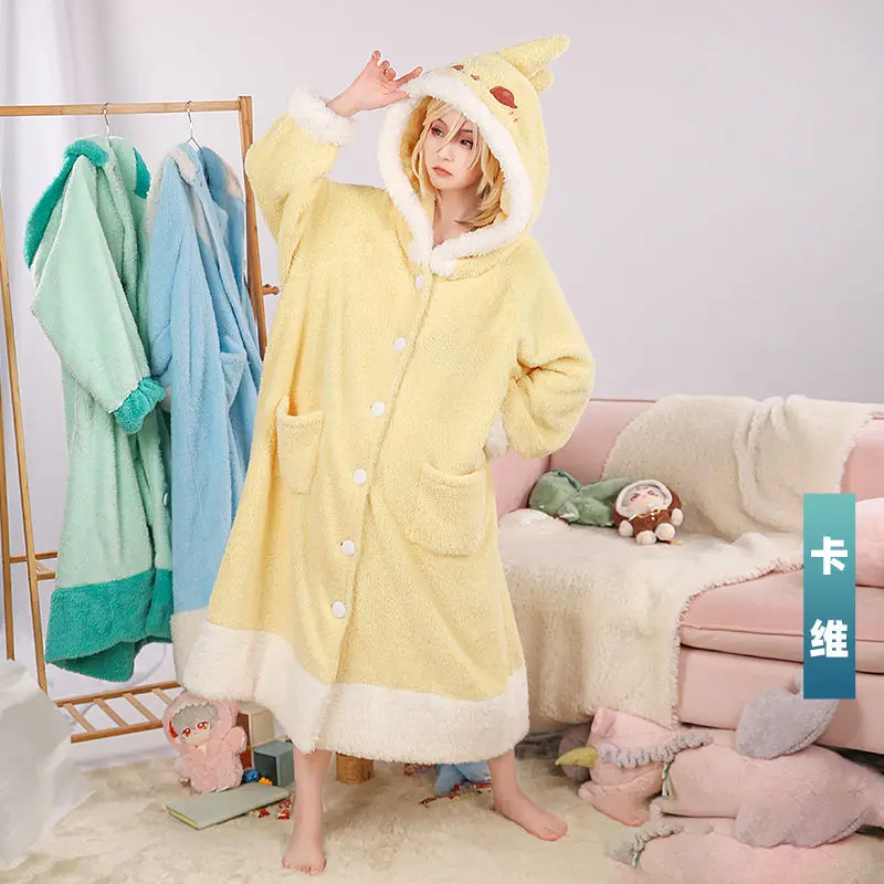 Anime Pajamas Set Zhongli Xiao - Cosplay Anime Yae Miko review and price