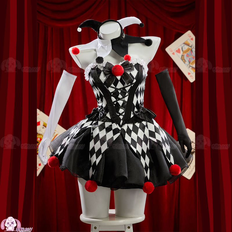 Joker Circus Color Block Cospl - Anime Cosplay Mask review and price