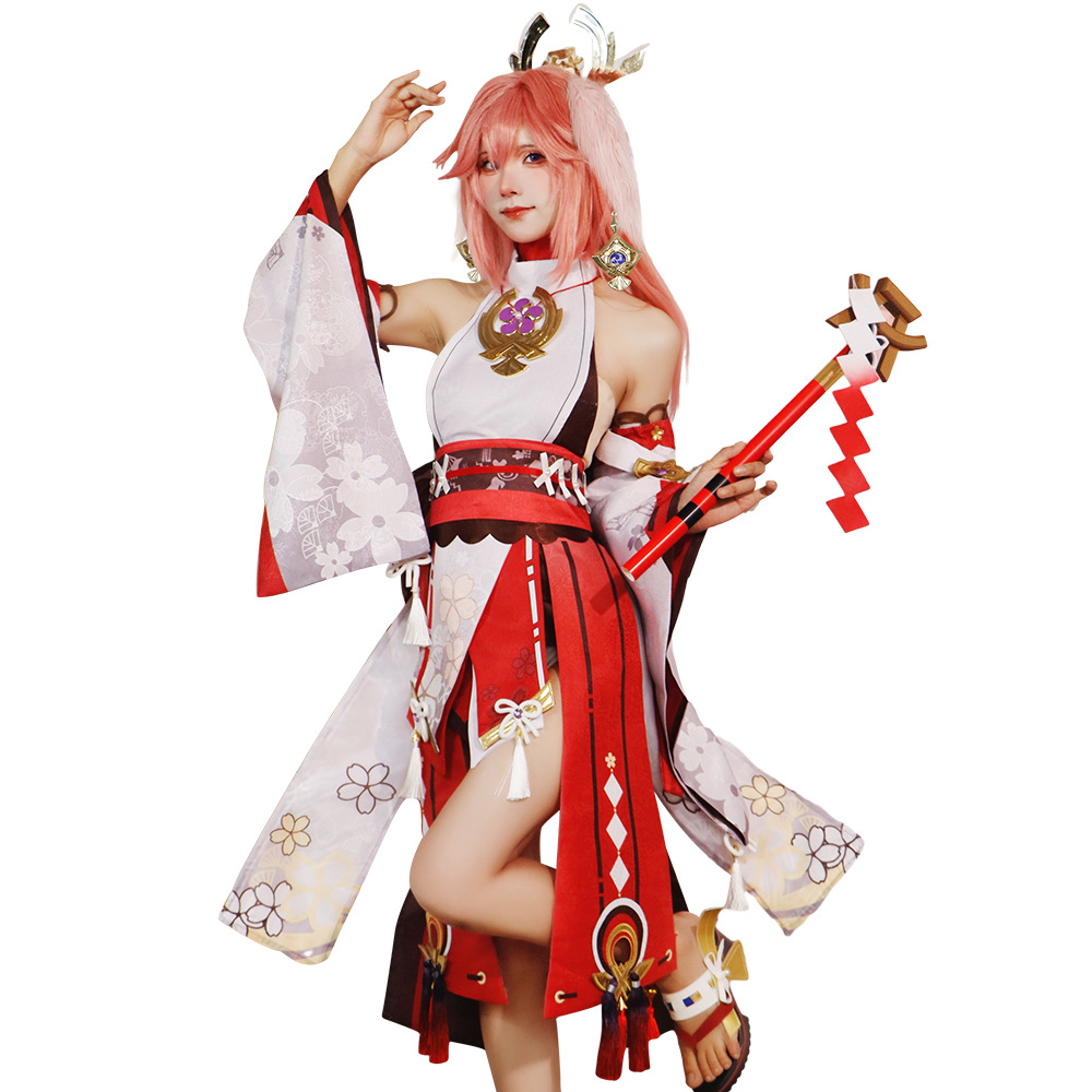 Genshin Impact Yae Miko Cospla - Cosplay Anime Yae Miko review and price
