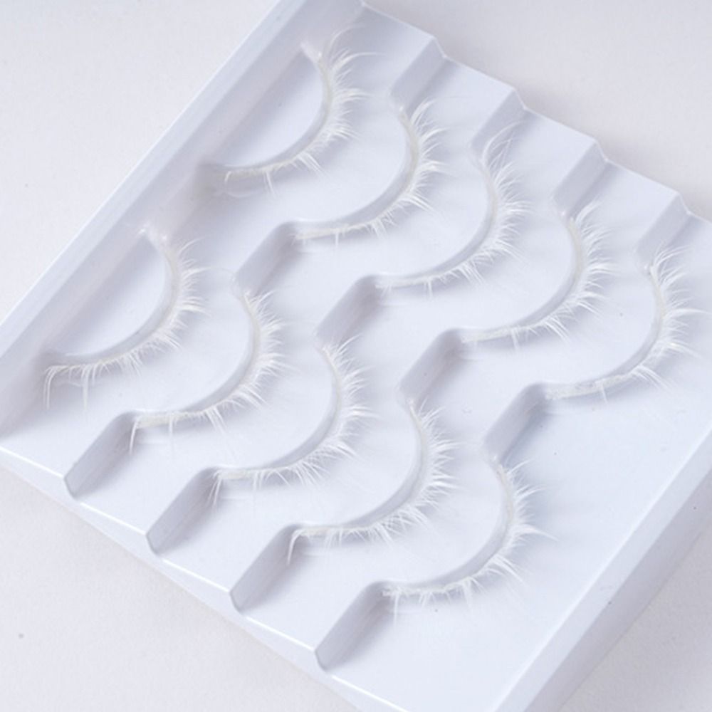 White White Anime Eyelashes Sp - Anime Cosplay Lashes review and price