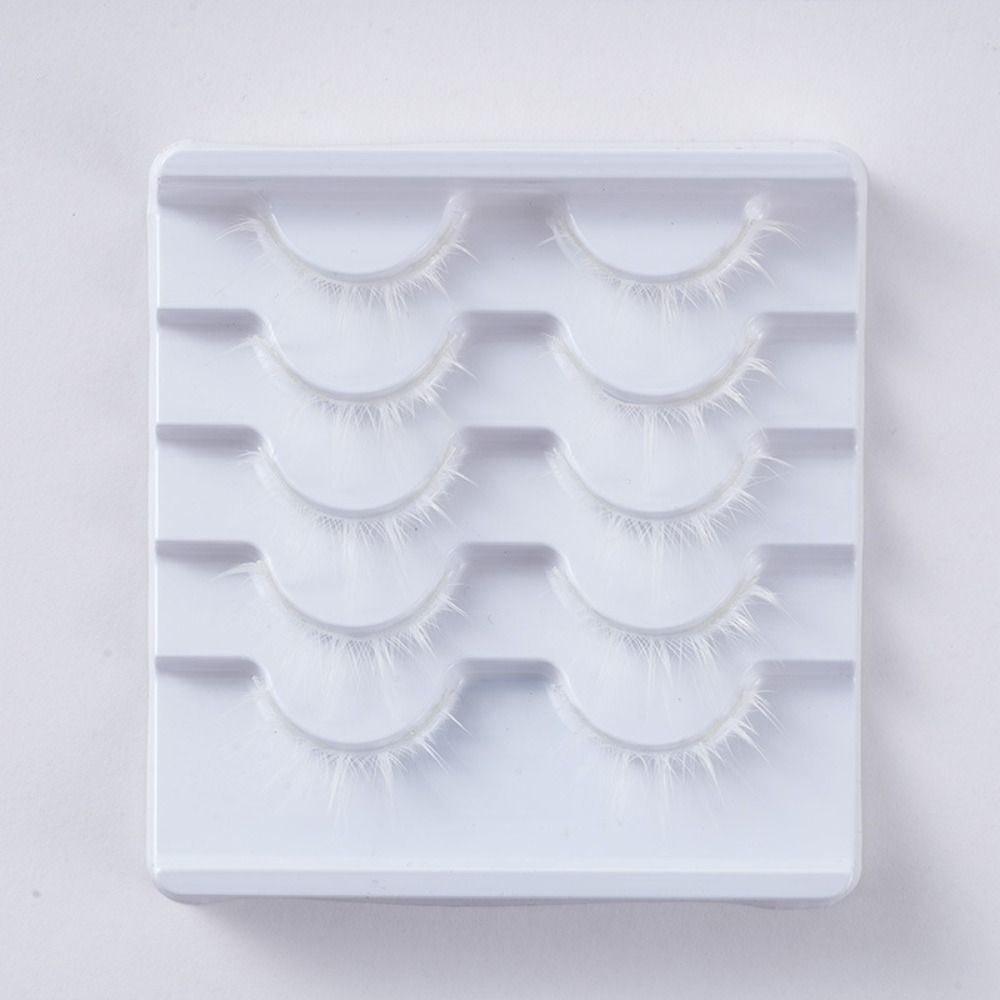 White White Anime Eyelashes Sp - Anime Cosplay Lashes review and price