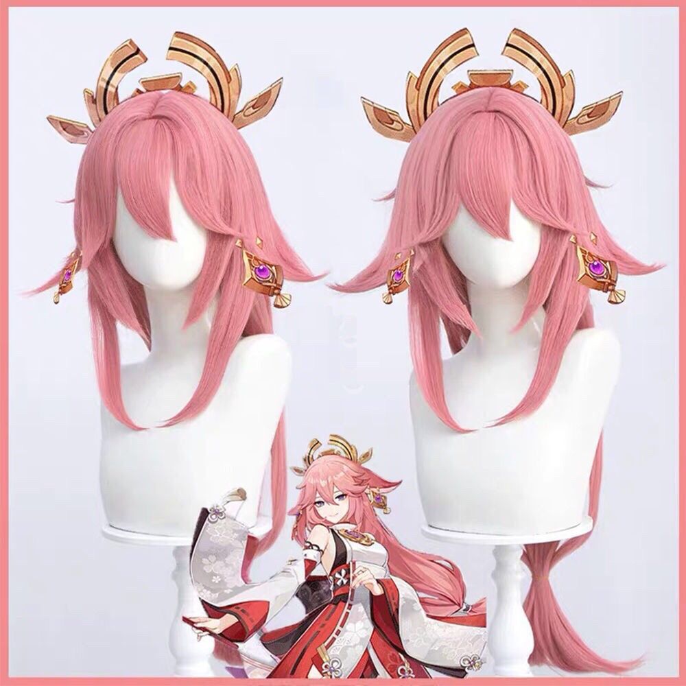 Genshin Impact Yae Miko Cospla - Anime Cosplay Realistic review and price