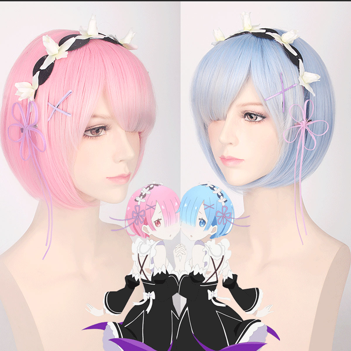 Starting from Scratch in Anoth - Re Zero Rem Wig review and price