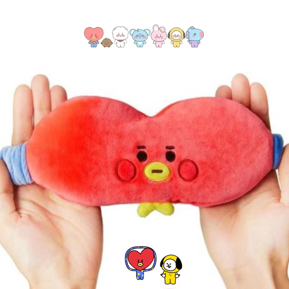 BT21 cartoon cute plush doll e - Anime Cosplay Mask review and price