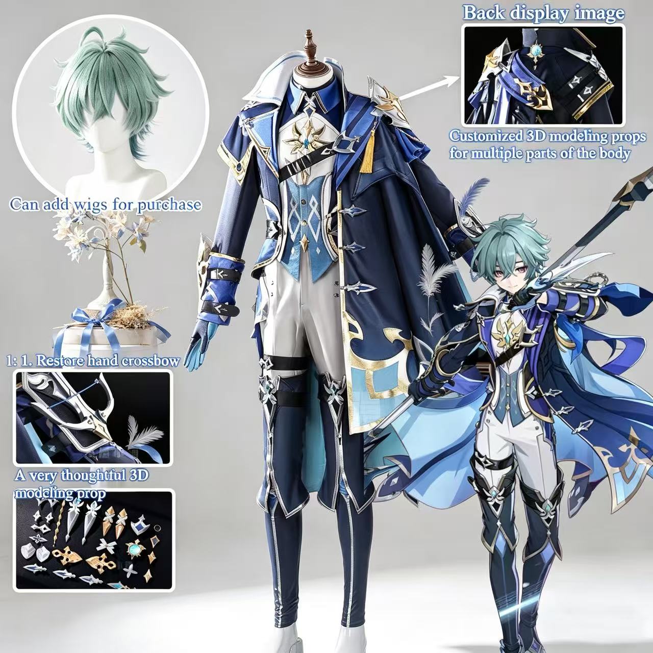 Lohen cosplay Game Cosplay Ser - Anime Cosplay Seri review and price