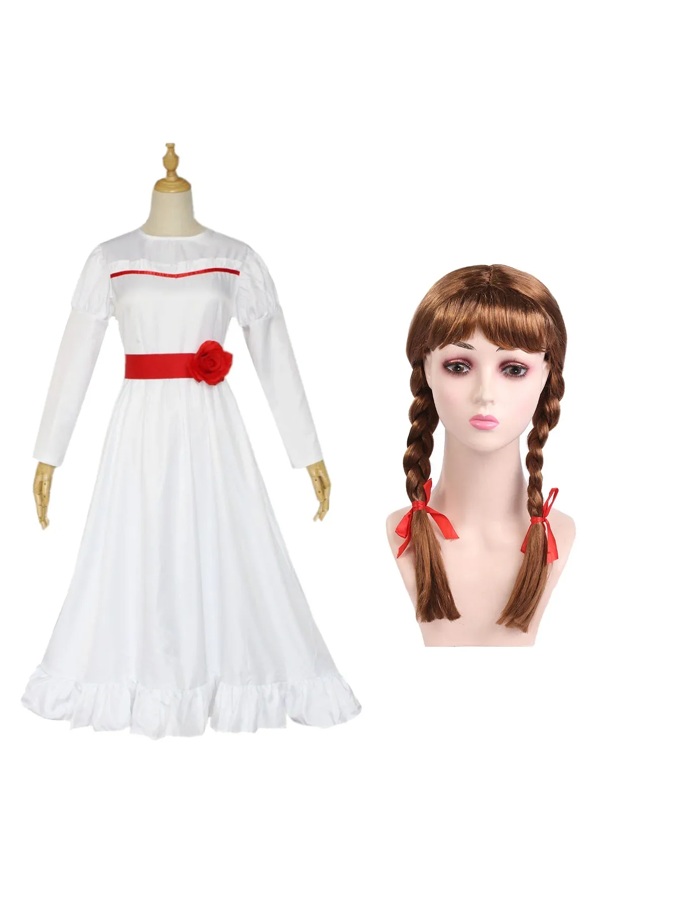 Women Vintage Evil Horror Doll - Anime Cosplay Realistic review and price