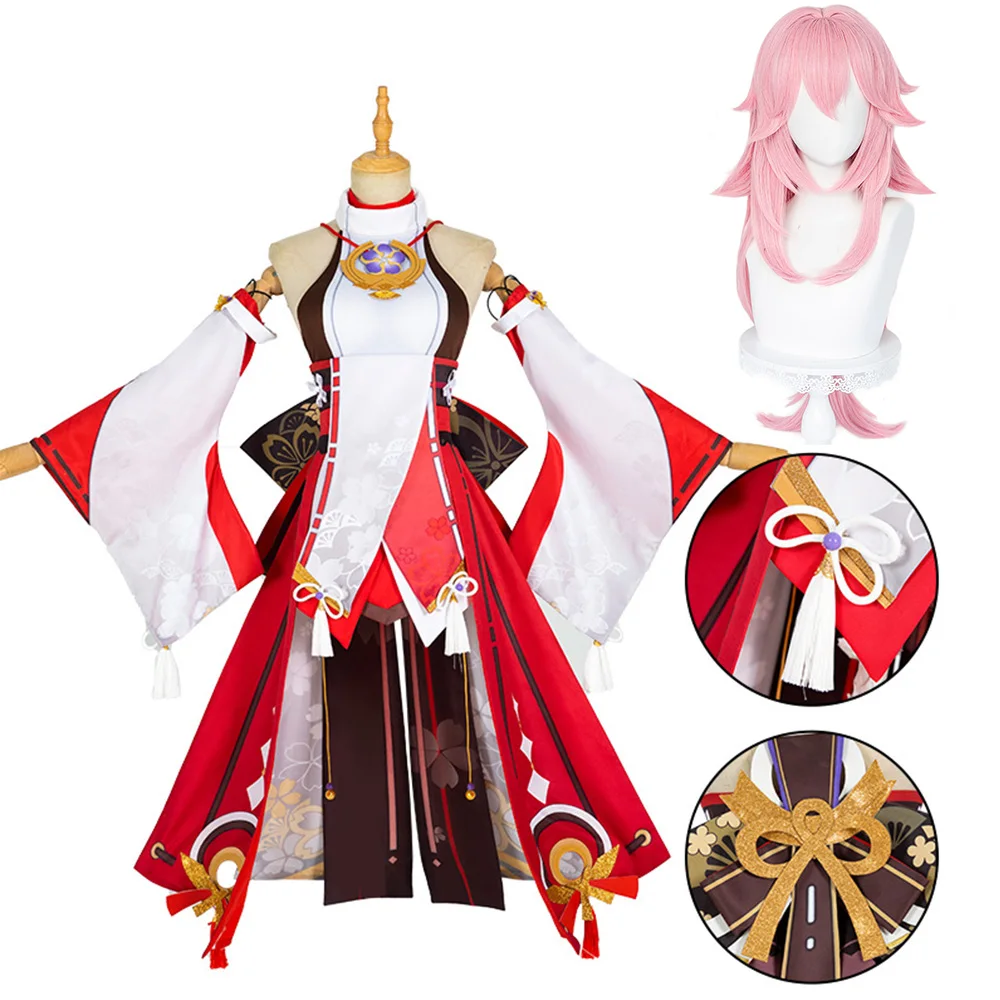 Genshin Impact Yae Miko Guuji  - Cosplay Anime Yae Miko review and price