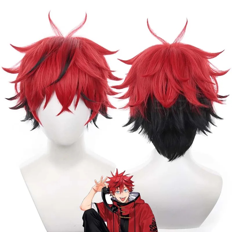 Le Cool 2026 quality Goods Men - Anime Cosplay With Red Hair review and price