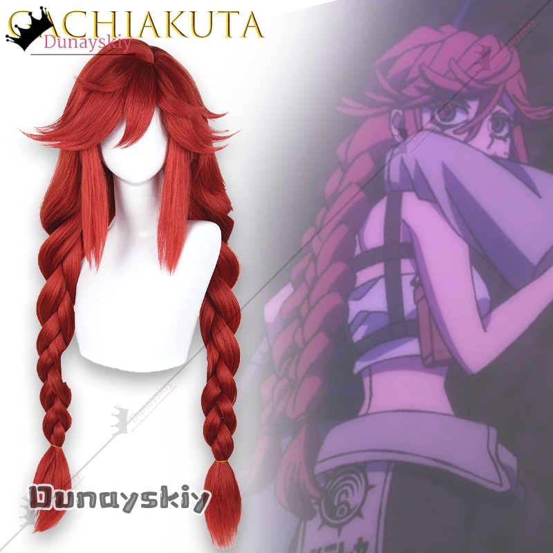 YiNuo@GACHIAKUTA Riyo Cosplay  - Anime Cosplay With Red Hair review and price