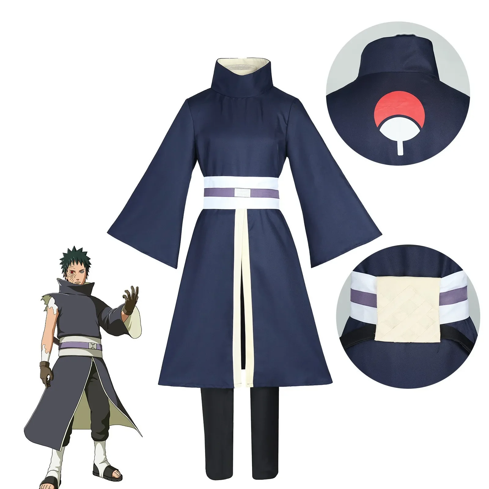 Halloween uniform  Anime Uchih - Anime Cosplay Obito review and price