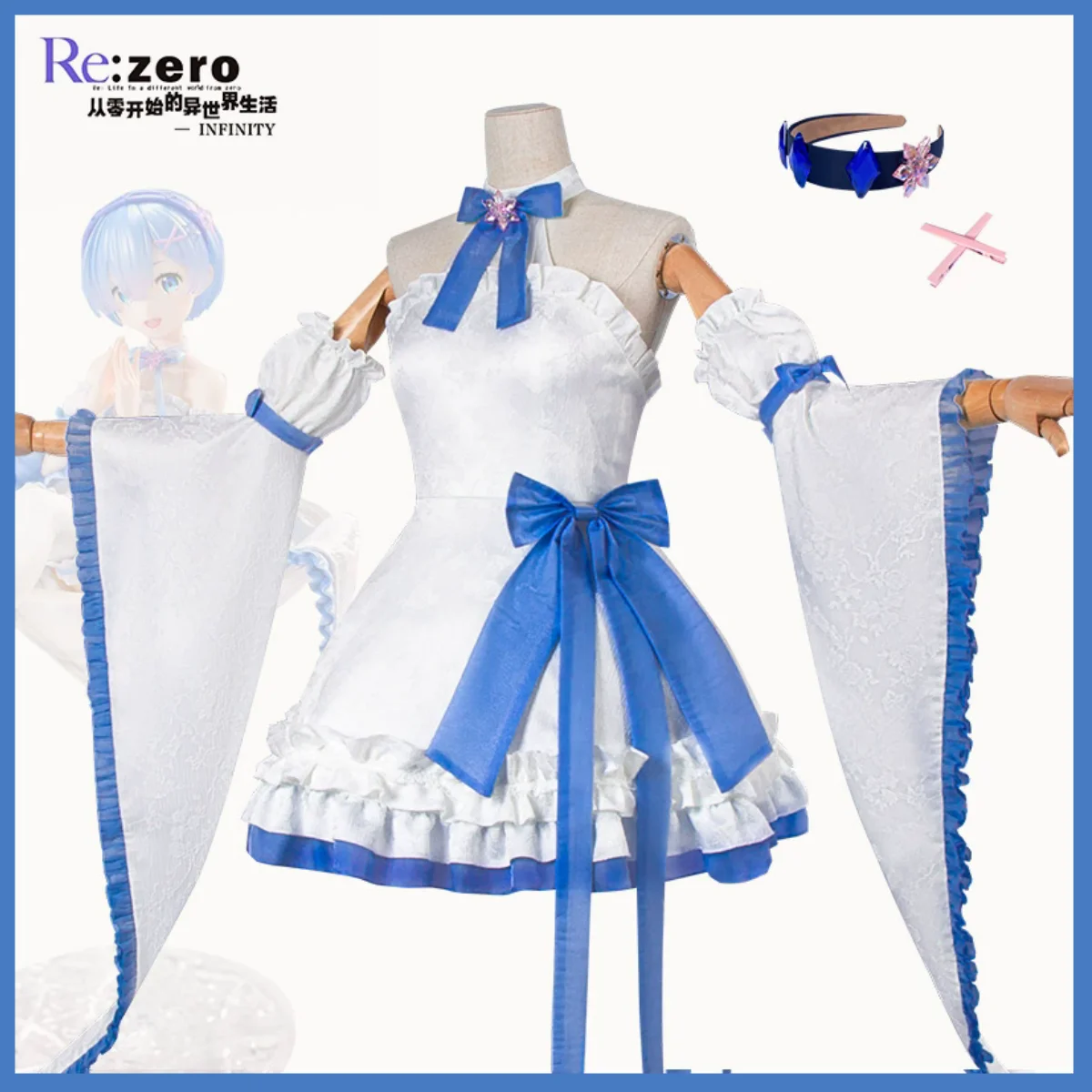 XqAnime Re:Life in A Different - Re Zero Rem Wig review and price